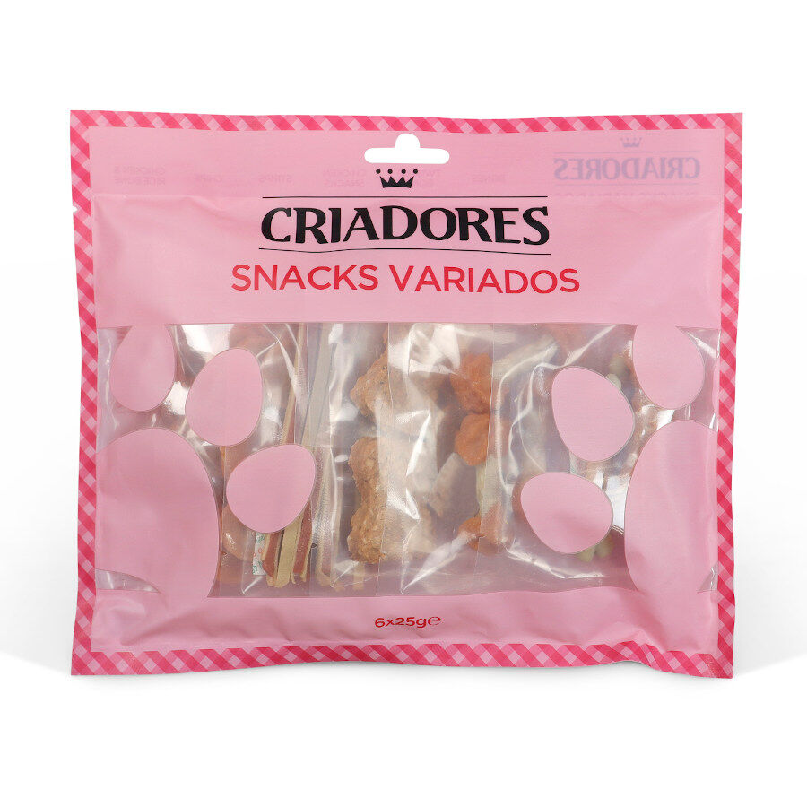 6 uds. x 25 g Criadores Snacks Variados para perros, , large Imagen numero 1